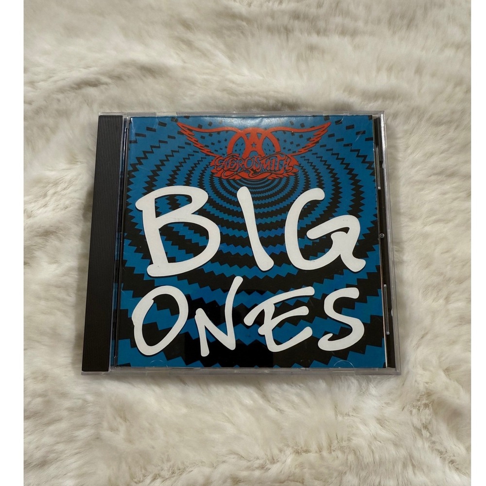 Aerosmith Big Ones CD 1994 Blue Greatest Hits Rock Music Geffen Records‎